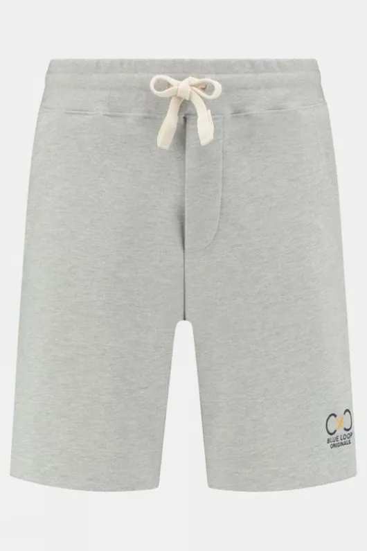 Blue Loop Originals Mens Blue Fleece Shorts