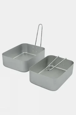 Blue Mountain Gamelle Set of 2 Cooking Pots