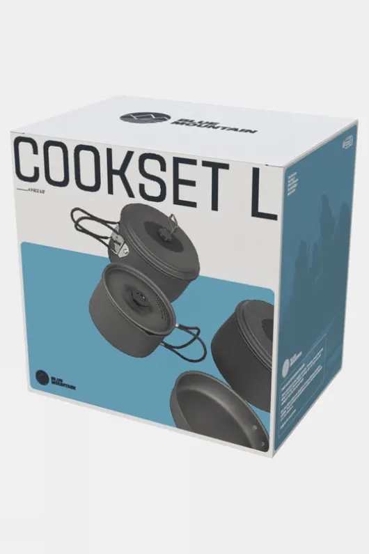 Blue Mountain Hard Anodized Cookware Set - Large