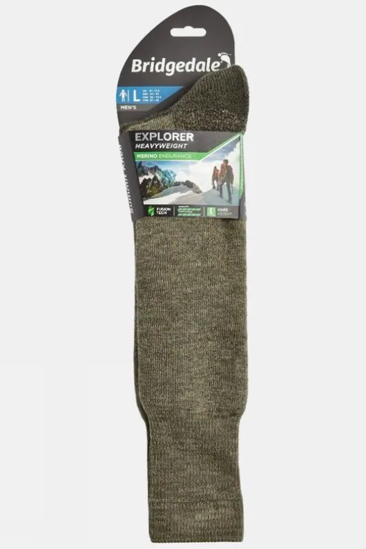 Bridgedale Mens Heavyweight Merino Endurance Knee Socks