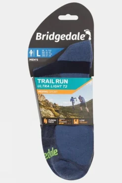 Bridgedale Mens Ultra Light T2 Merino Sport Low Socks