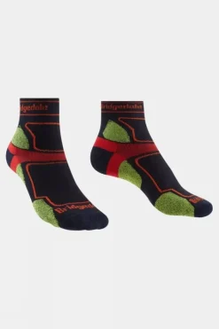 Bridgedale Mens Ultra Light T2 Coolmax Sport 3/4 Crew Socks