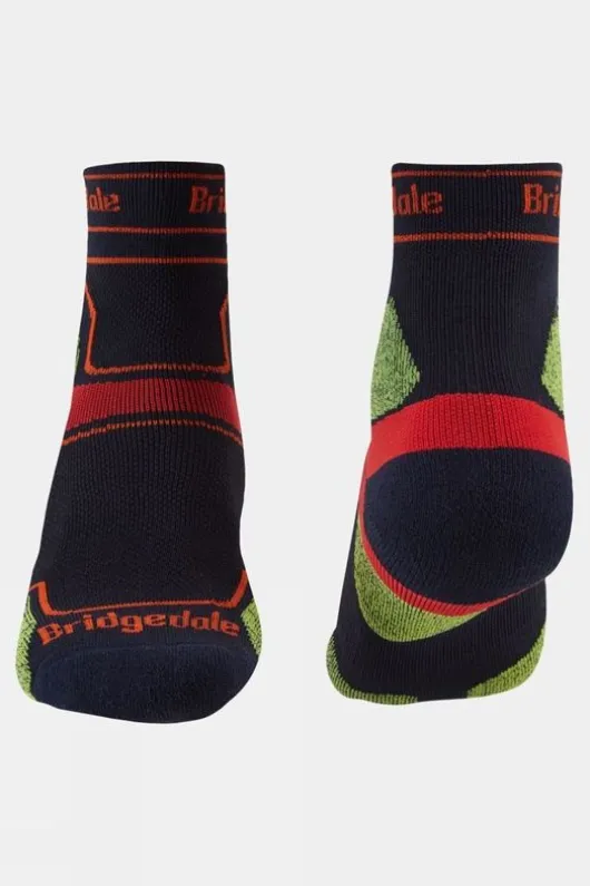 Bridgedale Mens Ultra Light T2 Coolmax Sport 3/4 Crew Socks