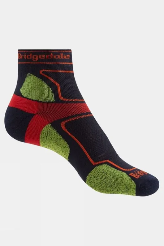 Bridgedale Mens Ultra Light T2 Coolmax Sport 3/4 Crew Socks