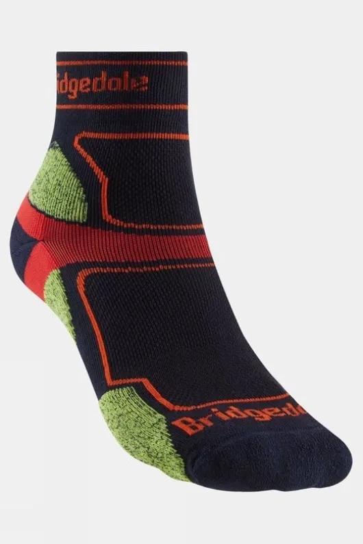 Bridgedale Mens Ultra Light T2 Coolmax Sport 3/4 Crew Socks