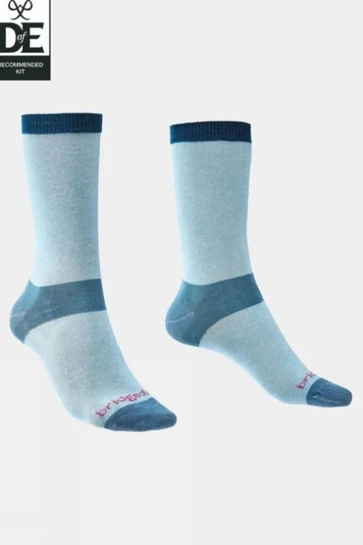 Bridgedale Womens Coolmax Liner Socks (Twin Pack)