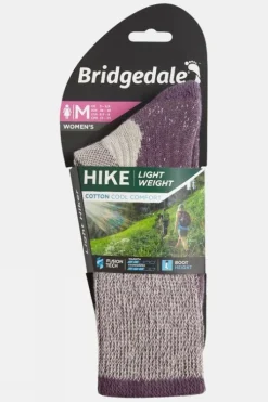Bridgedale Womens Lightweight Coolmax Comfort Socks