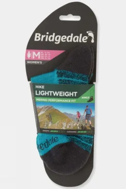 Bridgedale Womens Lightweight Merino Performance Ankle Socks