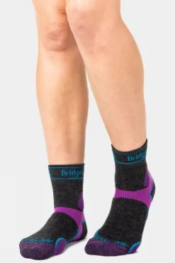 Bridgedale Womens Lightweight T2 Merino Sport 3/4 Crew Socks