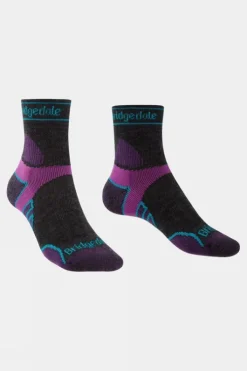 Bridgedale Womens Lightweight T2 Merino Sport 3/4 Crew Socks