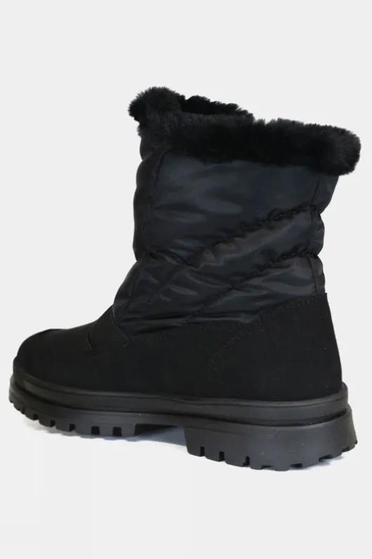Calzat Womens Traction Ankle Snow Boots