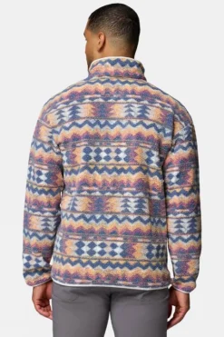 Columbia Mens Helvetia II Printed Half Snap Fleece