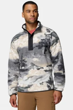 Columbia Mens Helvetia II Printed Half Snap Fleece