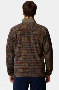 Columbia Mens Sequoia Grove Printed Fleece Jacket