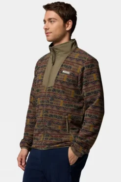 Columbia Mens Sequoia Grove Printed Fleece Jacket