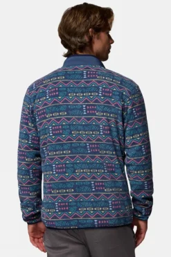 Columbia Mens Sequoia Grove Printed Fleece Jacket