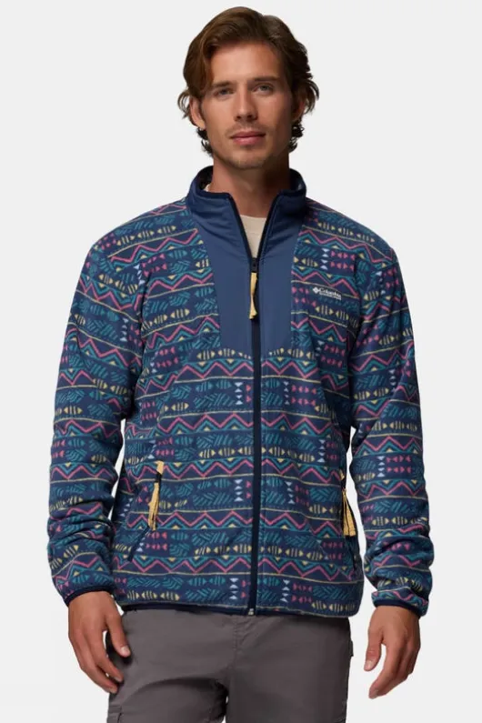 Columbia Mens Sequoia Grove Printed Fleece Jacket