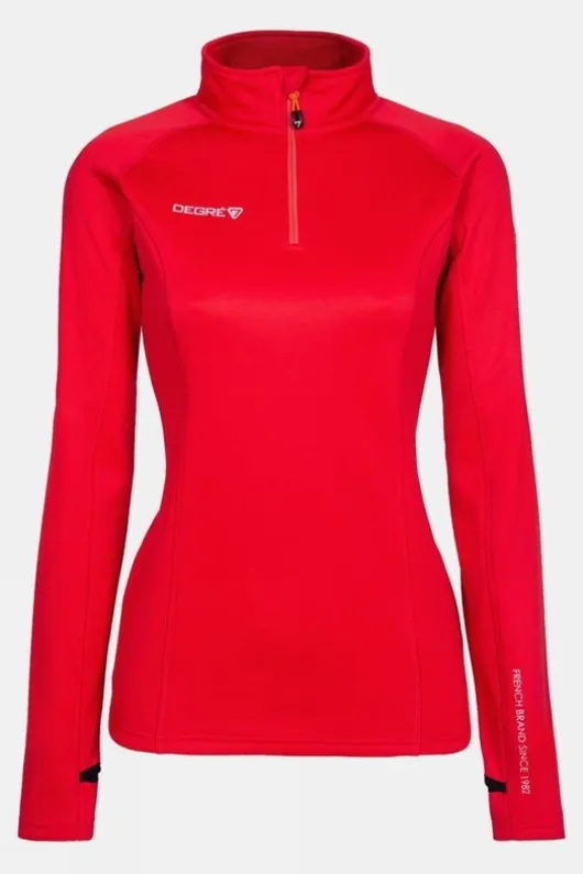 Degre 7 Womens Veyrand Half Zip Fleece