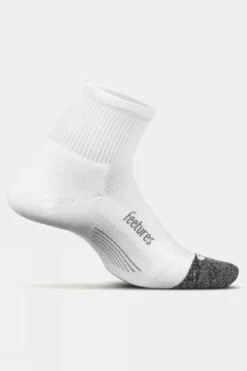Feetures Unisex Elite Light Cushion Quarter Socks