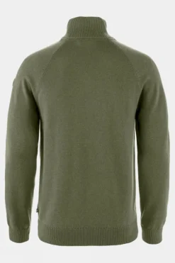 Fjallraven Mens Övik Lite Half Zip Knitted Top