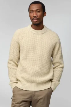 Fjallraven Mens Övik Waffle Knitted Jumper