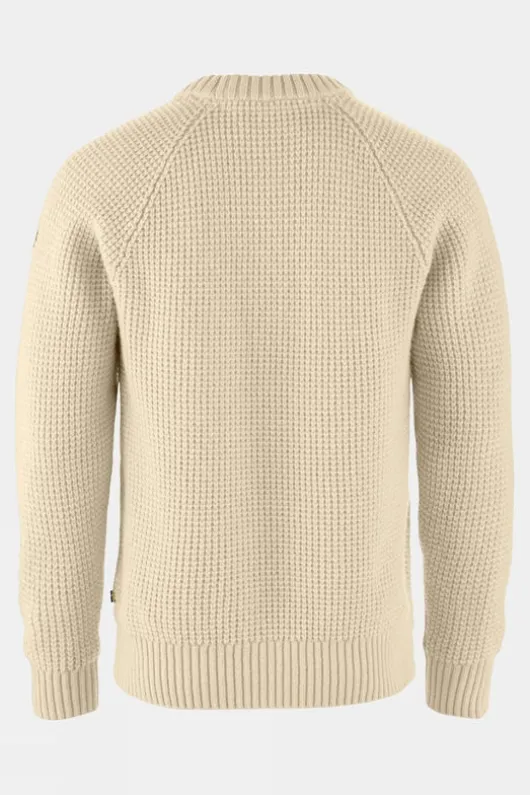 Fjallraven Mens Övik Waffle Knitted Jumper