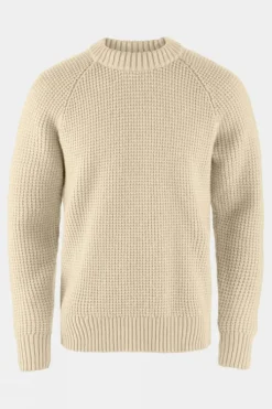 Fjallraven Mens Övik Waffle Knitted Jumper