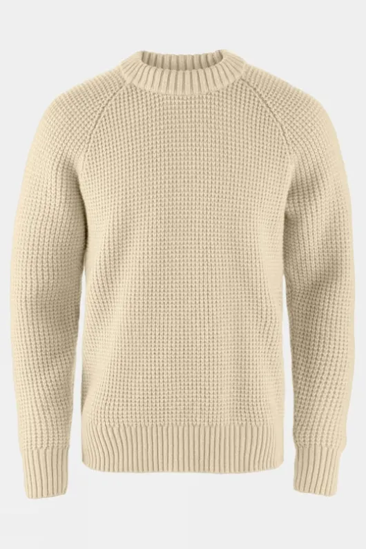 Fjallraven Mens Övik Waffle Knitted Jumper