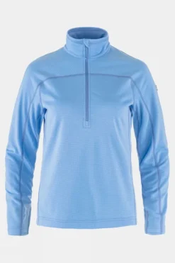 Fjallraven Womens Abisko Lite Fleece Half Zip Fleece