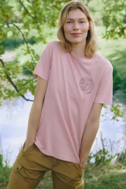 Fjallraven Womens Hemp Blend Out Here T-Shirt
