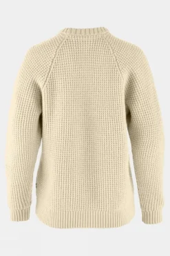 Fjallraven Womens Övik Waffle Knitted Jumper