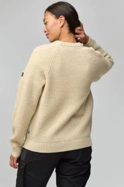 Fjallraven Womens Övik Waffle Knitted Jumper