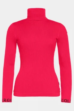 Goldbergh Womens Mira Long Sleeve Knit Sweater