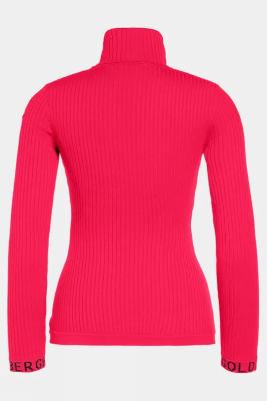 Goldbergh Womens Mira Long Sleeve Knit Sweater