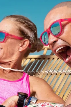Goodr Flamingos On A Booze Cruise Sunglasses
