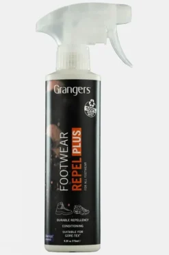 Grangers Footwear+ Gear Cleaner and Footwear Repel Plus Eco Twin Pack