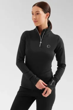 Henri Duvillard Womens Marie Half Zip Top