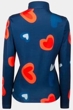 Henri Duvillard Womens Mora Half Zip Base Layer