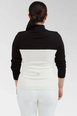 Henri Duvillard Womens Pepy Knit Half Zip Top