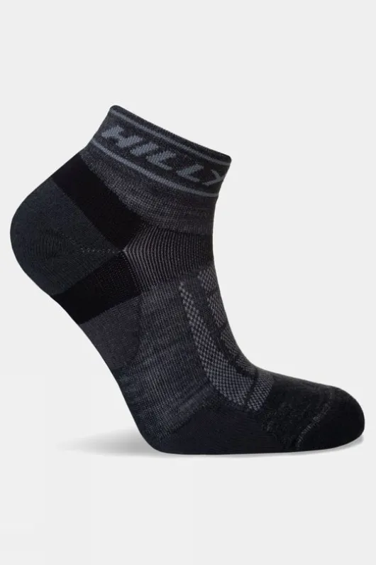 Hilly Unisex Trail Quarter Med Socks
