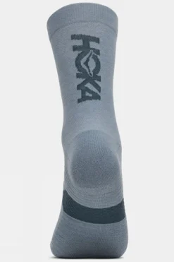 Hoka Mens Graphic Crew Run Socks