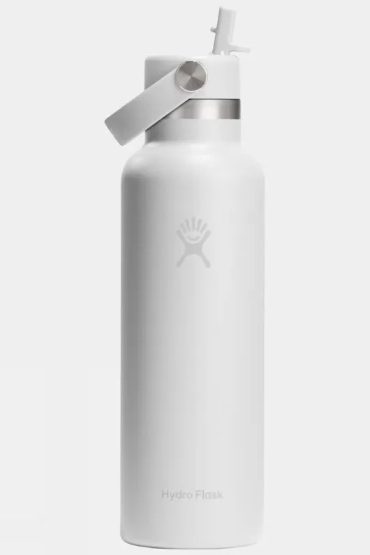 Hydro Flask 21oz Standard Mouth With Flex Straw Cap Drinks Bottle
