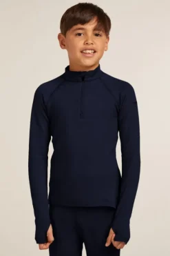 Icebreaker Kids 260 Tech Half Zip Base Layer Top