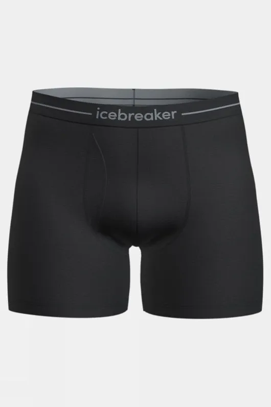 Icebreaker Mens Anatomica Boxer Briefs With Fly
