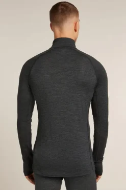 Icebreaker Mens Merino 260 Zoneknit Long Sleeve Half Zip Base Layer Top