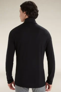 Icebreaker Mens 200 Oasis Long Sleeve Half Zip Thermal Top