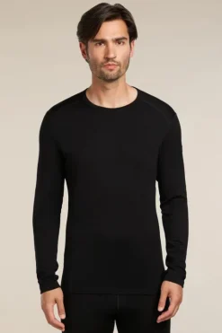 Icebreaker Mens 260 Tech Base Layer Crewe Top
