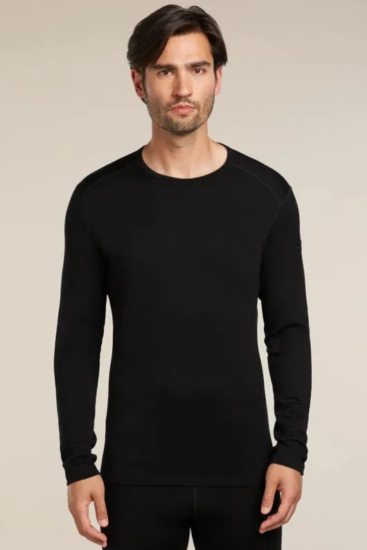 Icebreaker Mens 260 Tech Base Layer Crewe Top