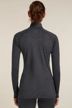 Icebreaker Womens Merino 260 Zoneknit Long Sleeve Half Zip Base Layer Top