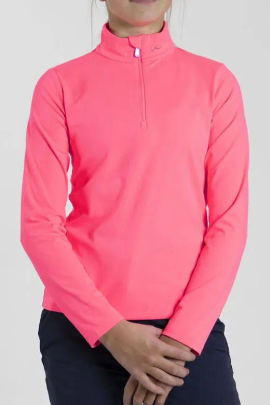 Kjus Girls Alexis Midlayer Half Zip Fleece 14+
